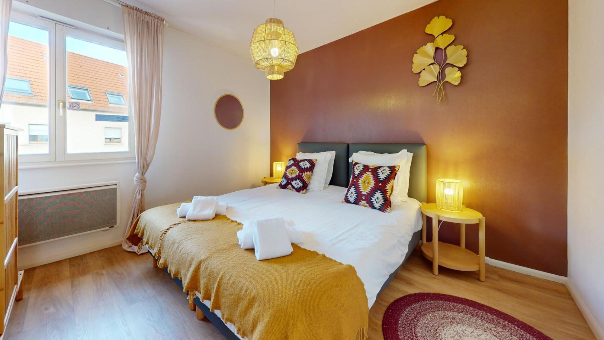 Elegance, Appartement 6 Pers 1 Parking Кольмар Экстерьер фото